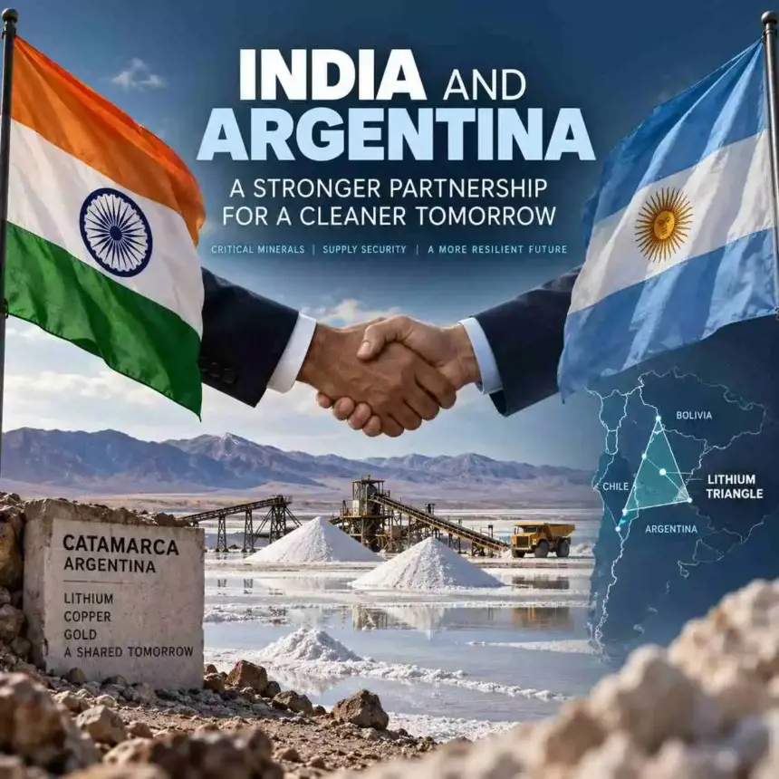 India Deepens Argentina Lithium Push as It Looks Past China