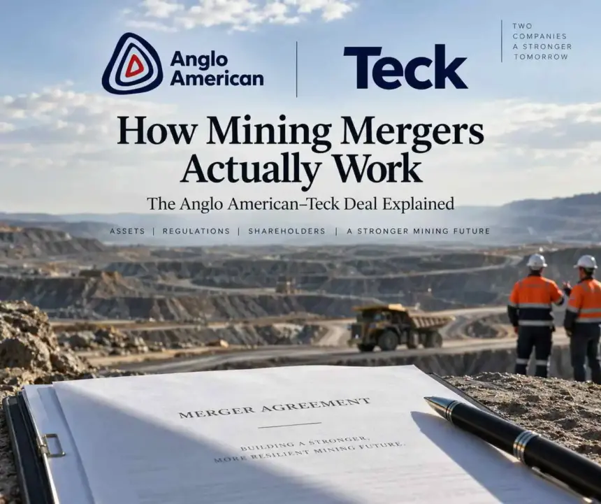 How Mining Mergers Actually Work: The Anglo American–Teck Deal | Explained