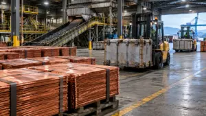 Copper squeeze and gold deal