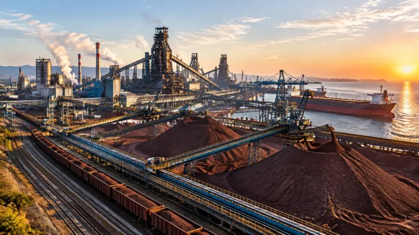 Iron Ore Falls Below $95 as China Steel Mills Cut Output