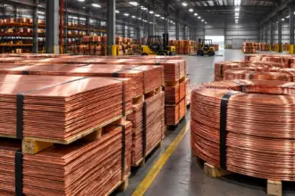 Copper slips to three-week low as US tariff deadline and Fed risk loom