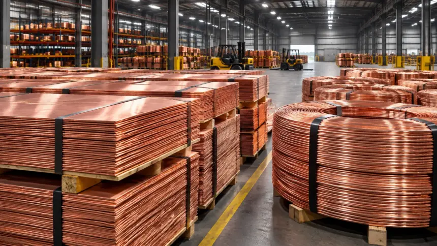 Copper slips to three-week low as US tariff deadline and Fed risk loom