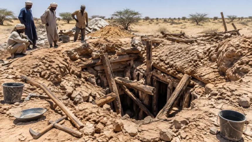 Sudan Gold Mine Collapse Kills at Least 60