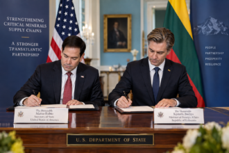 US and Lithuania Sign Critical Minerals Pact Ahead of Lithuania’s EU Presidency