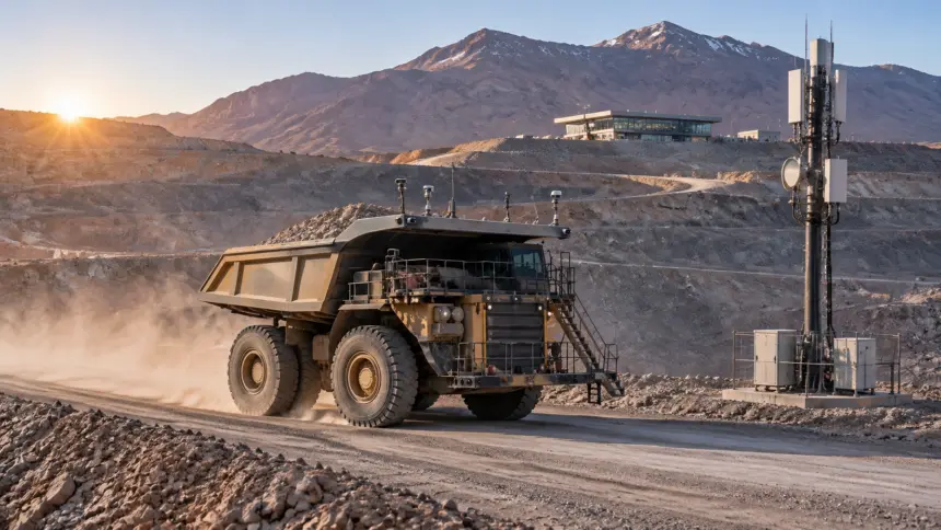 Mining Technology: 5G Connects Autonomous Fleets