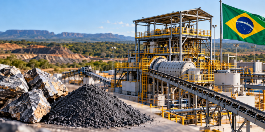 Brazilian Rare Earths Advances Pilot-Plant Testing as Monte Alto Moves Toward Feasibility