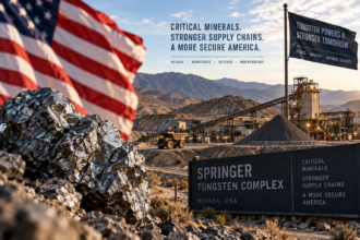 Pentagon Backs $150 Million Tungsten Restart at Blue Moon’s Nevada Mine