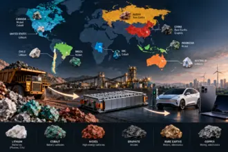 Where Does Your Phone’s Battery Actually Come From? The Map Will Surprise You