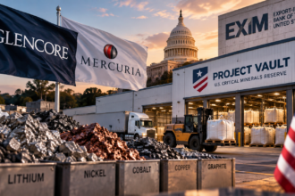 Project Vault Moves Into Procurement as Glencore and Mercuria Commit $1 Billion