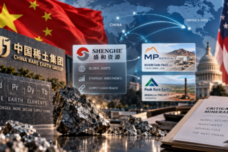 China’s Rare Earth Consolidation Reaches Shenghe — Why Its MP Materials Stake Matters