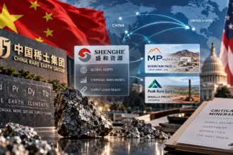 China’s Rare Earth Consolidation Reaches Shenghe — Why Its MP Materials Stake Matters