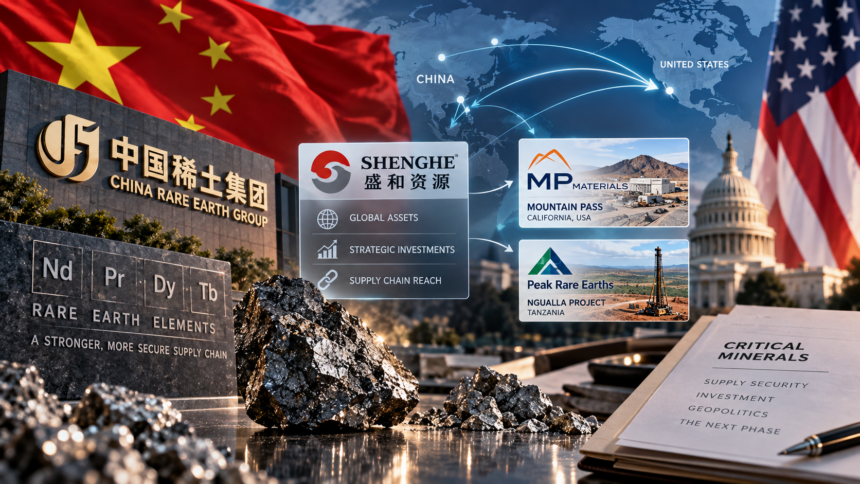China’s Rare Earth Consolidation Reaches Shenghe — Why Its MP Materials Stake Matters