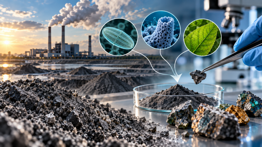 U.S. Coal Ash Could Hold $8.4 Billion in Rare Earth Value — Scientists Turn to Nature for a Way to Recover It
