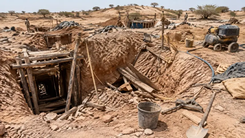 Sudan Gold Mine Collapse Kills at Least 60