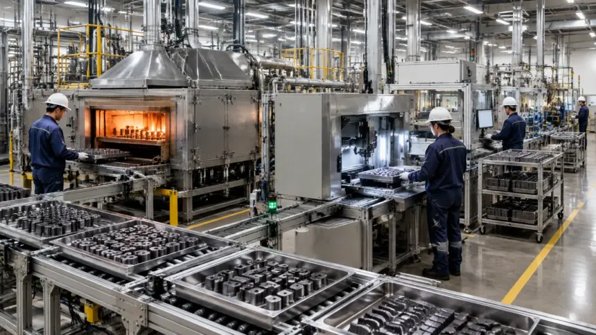 Rare earths supply chain 2026: magnet capacity reaches 300,000 tonnes