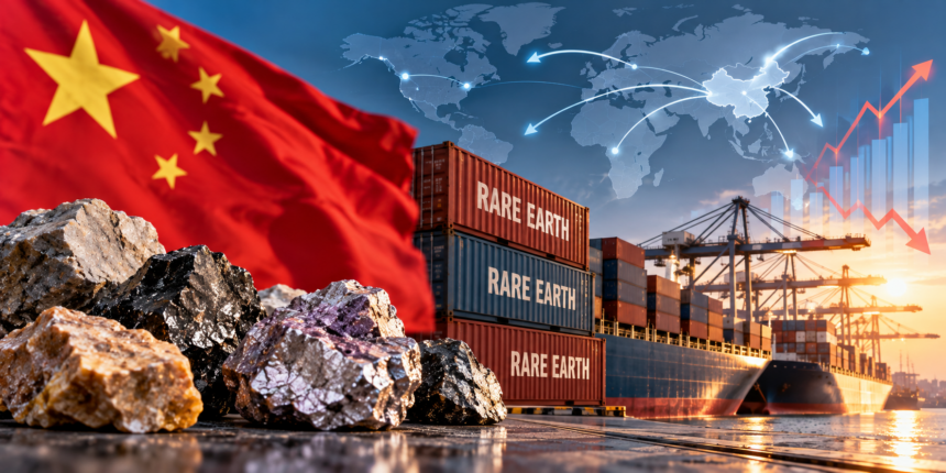 China’s Rare Earth Exports Rise 6.7% in September, but Nine-Month Shipments Fall 9.6%