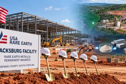 USA Rare Earth Breaks Ground on $1.2B South Carolina Magnet Plant After Serra Verde Acquisition